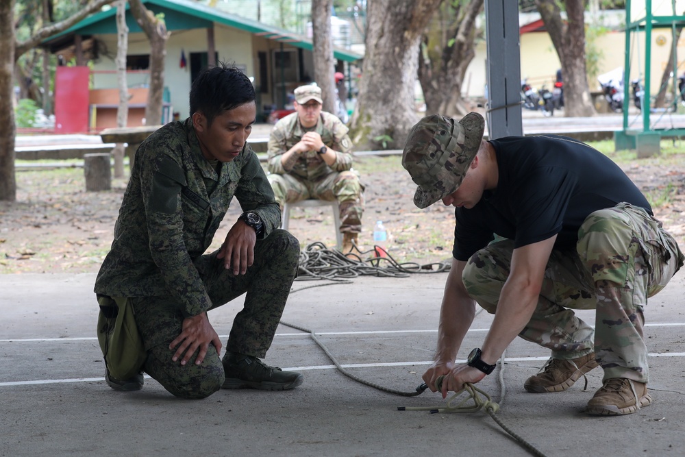 Salaknib 2022 Jungle Operations Training Course Day Three