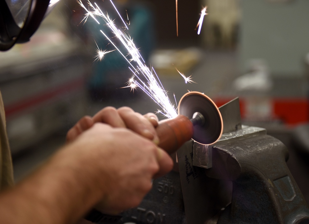 100th MXS sends sparks flying, keeps aircraft mission-ready