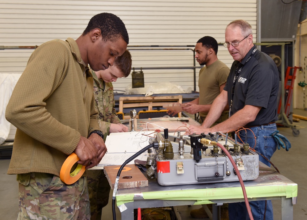 100th MXS sends sparks flying, keeps aircraft mission-ready