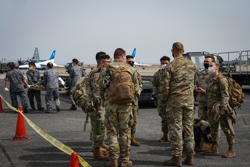 Aviation training relocation kicks off at Tsuiki Air Base