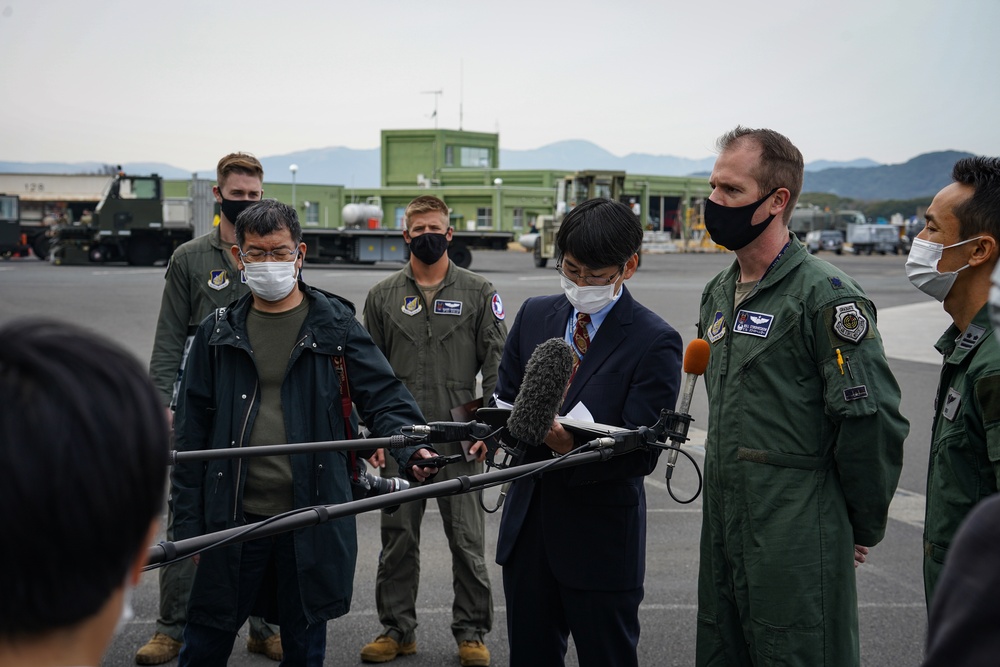 Aviation training relocation kicks off at Tsuiki Air Base