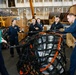 Abraham Lincoln Sailors prepare for a RAS