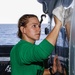 Abraham Lincoln Sailors conduct aircraft maintenance