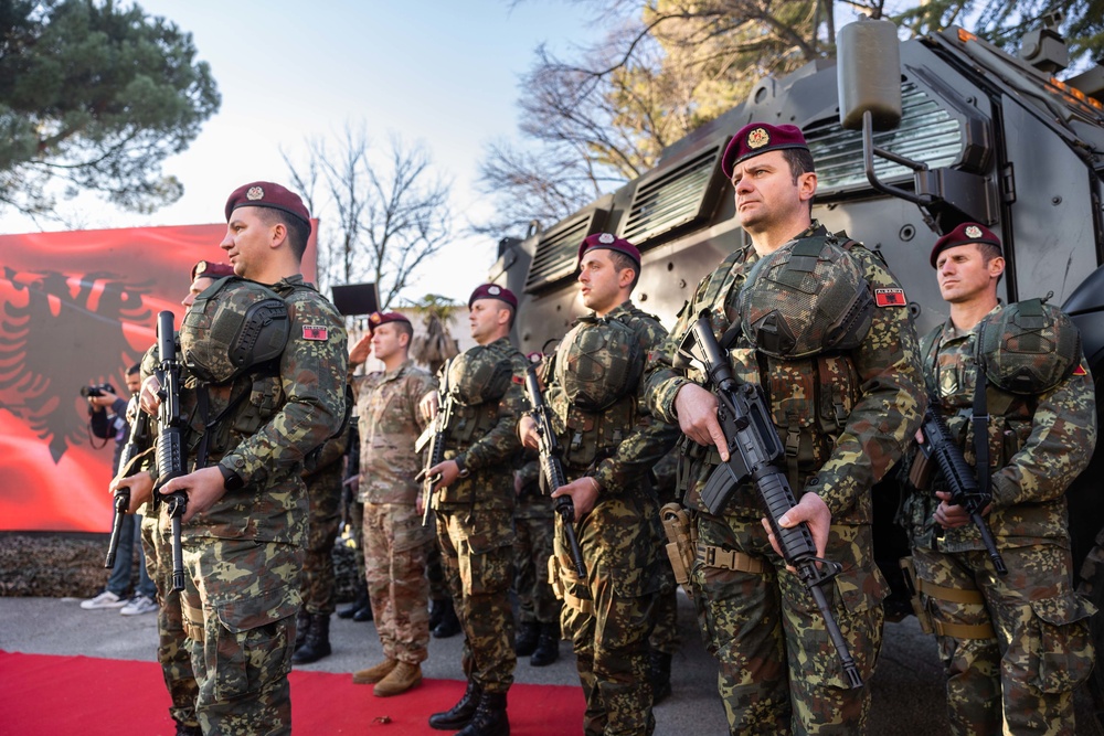 Task Group Balkans Activation Ceremony - Albania