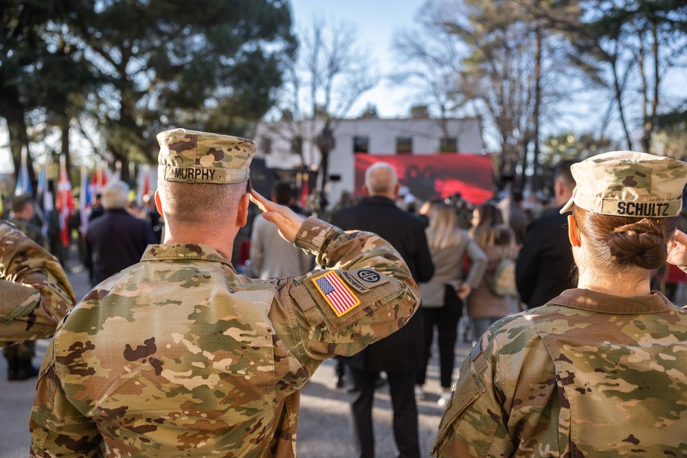 Task Group Balkans Activation Ceremony - Albania