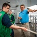 USS George H.W. Bush Sailors Conduct a TWS Stream