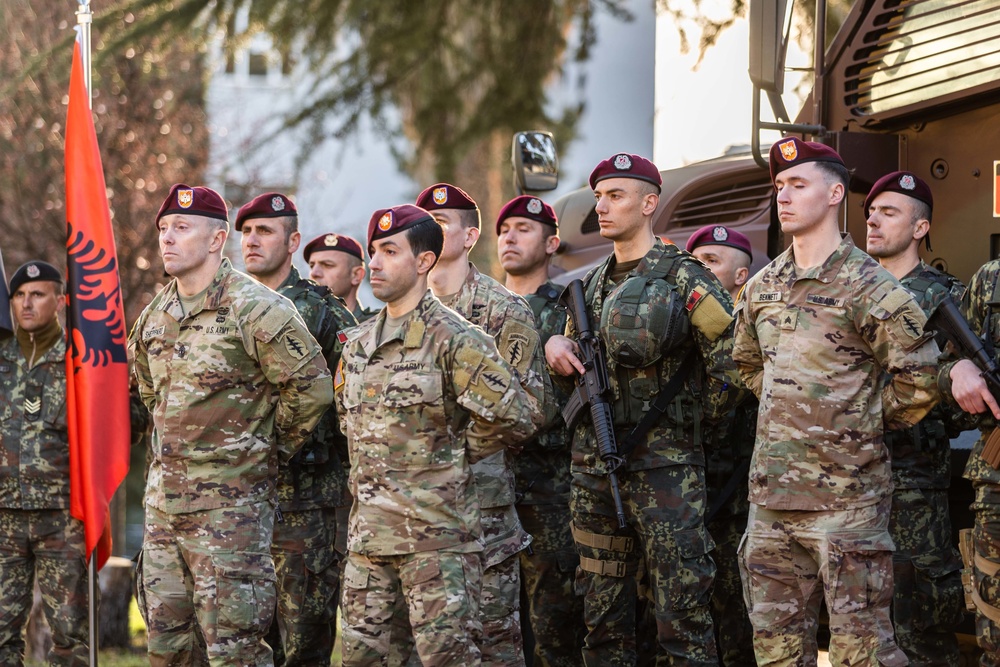 Task Group Balkans Activation Ceremony - Albania