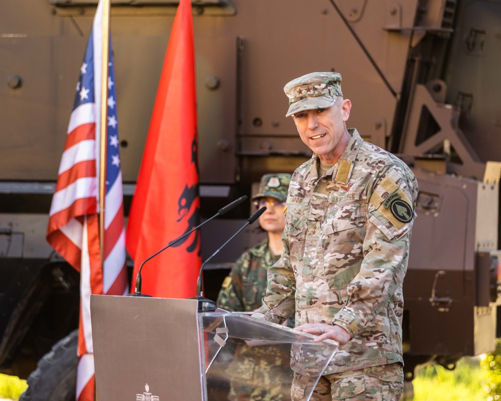 Task Group Balkans Activation Ceremony - Albania