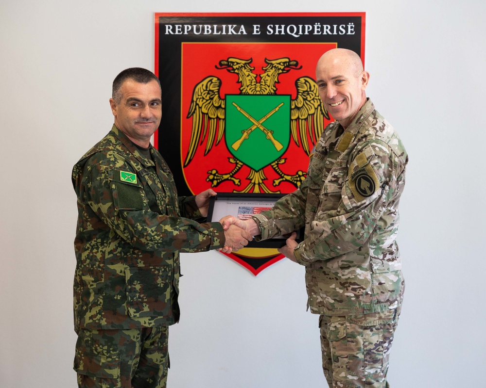 Task Group Balkans Activation Ceremony - Albania