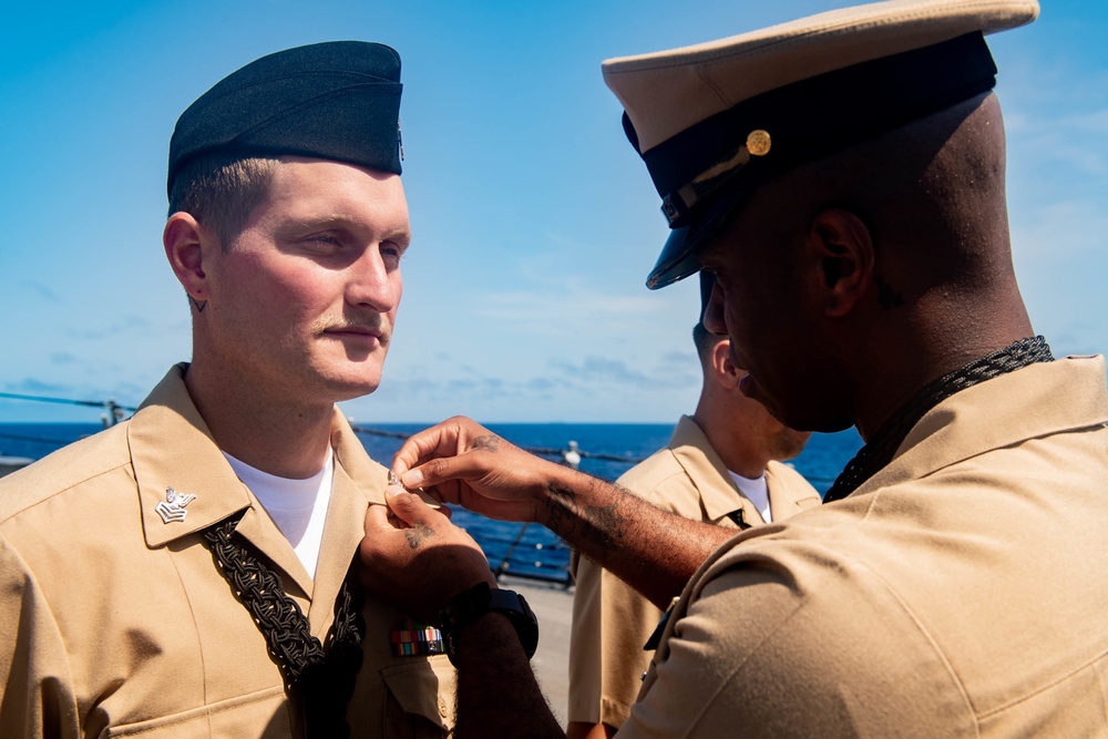 DVIDS Images Spruance Holds Pinning Ceremony [Image 2 of 2]