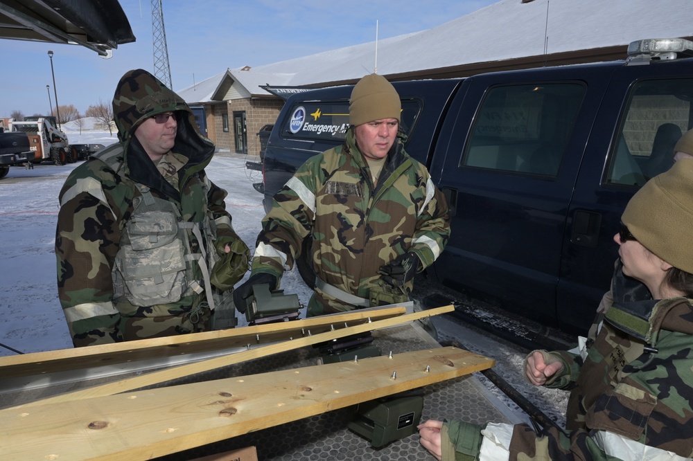 North Dakota Air National Guard Regional Training Site Hosts Cold Weather CBRN Training