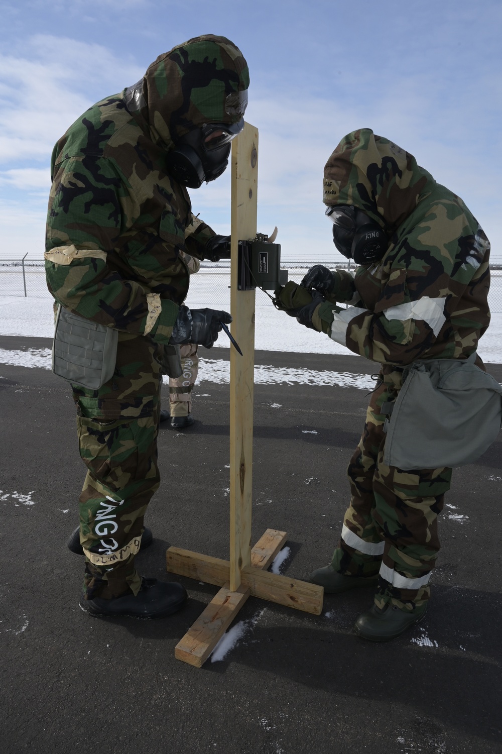 North Dakota Air National Guard Regional Training Site Hosts Cold Weather CBRN Training