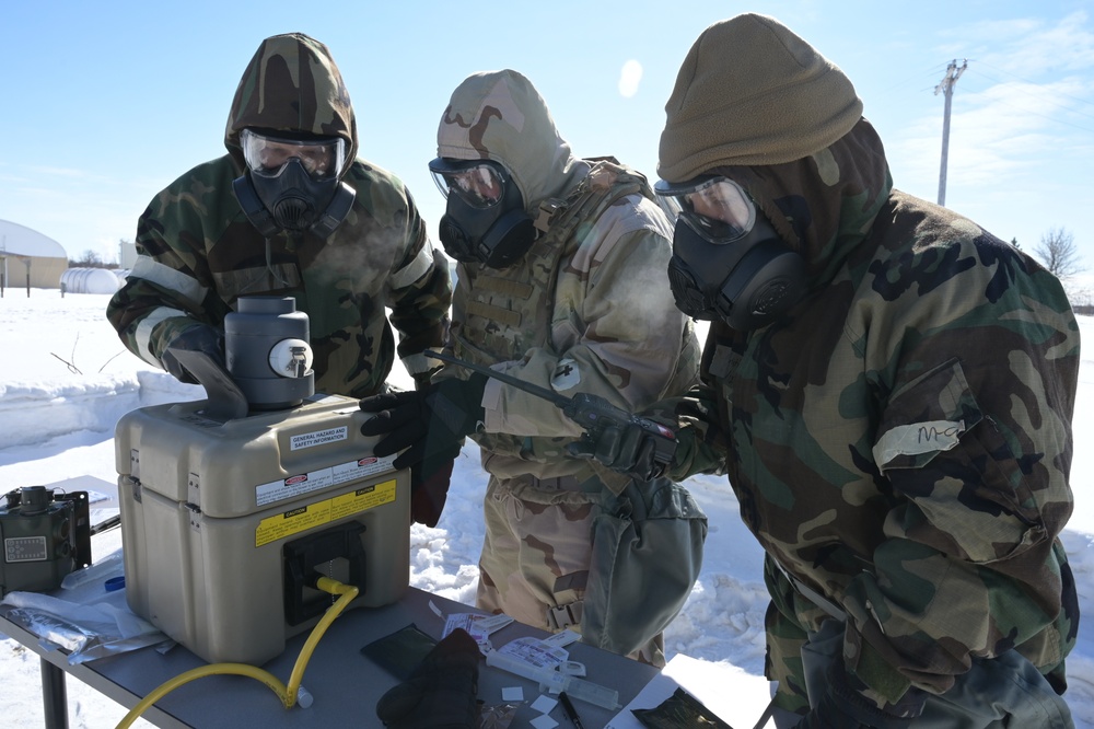 North Dakota Air National Guard Regional Training Site Hosts Cold Weather CBRN Training