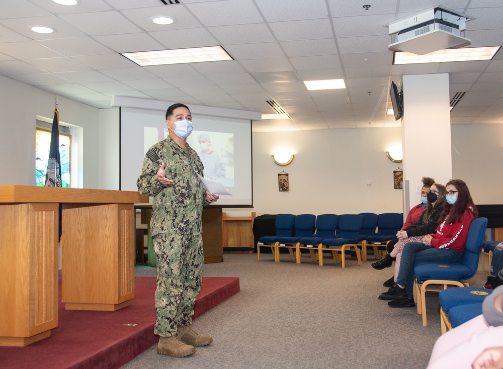 NMCP HOSTS CAREER DAY FOR LOCAL STEM STUDENTS
