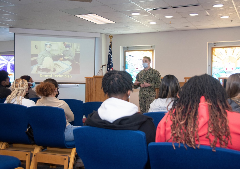 NMCP HOSTS CAREER DAY FOR LOCAL STEM STUDENTS