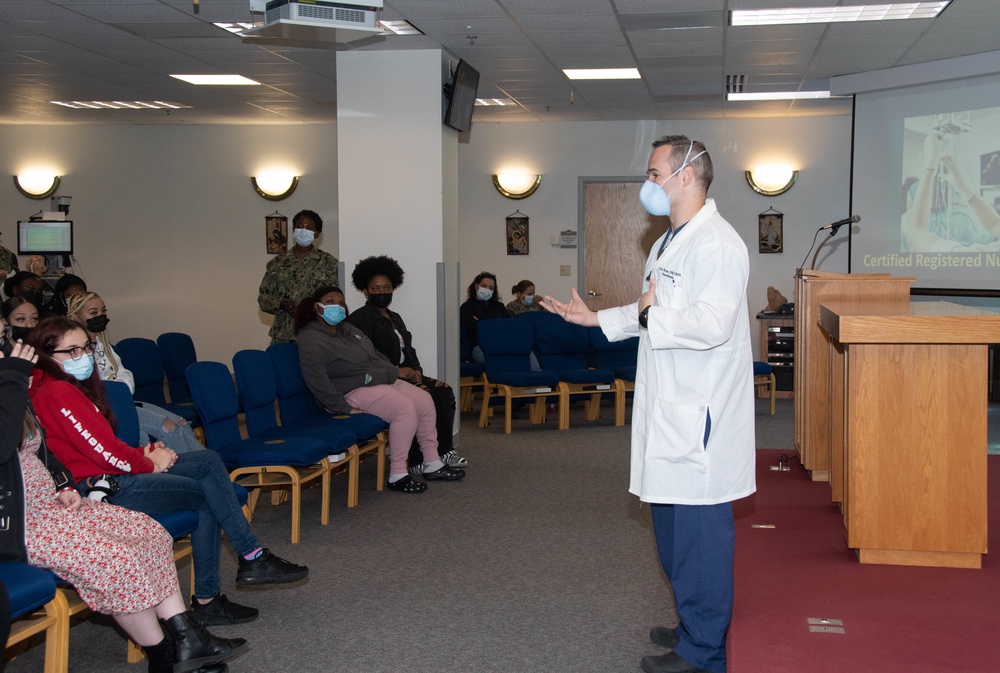 NMCP HOSTS CAREER DAY FOR LOCAL STEM STUDENTS