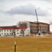 Barracks construction at Fort McCoy