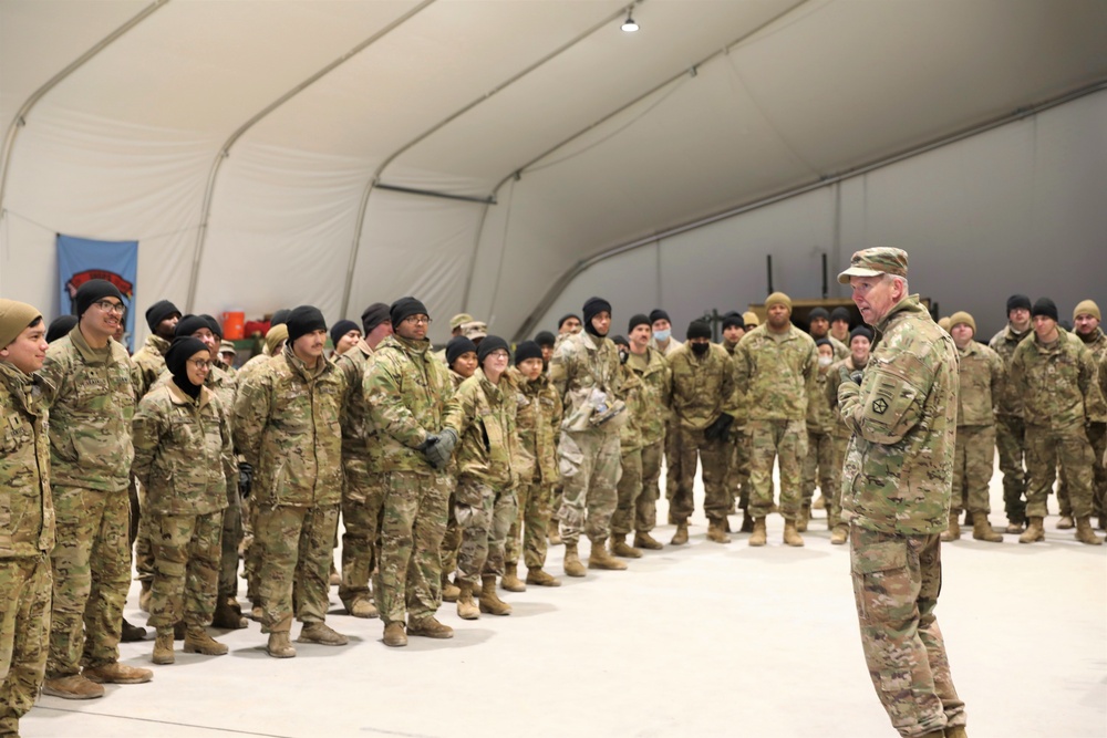 Deputy Commanding General of V Corps visits 1-3rd Attack Battalion in Latvia