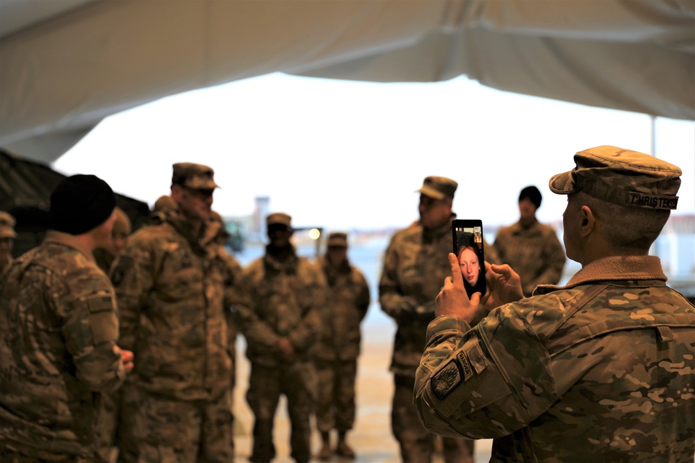 Deputy Commanding General of V Corps visits 1-3rd Attack Battalion in Latvia