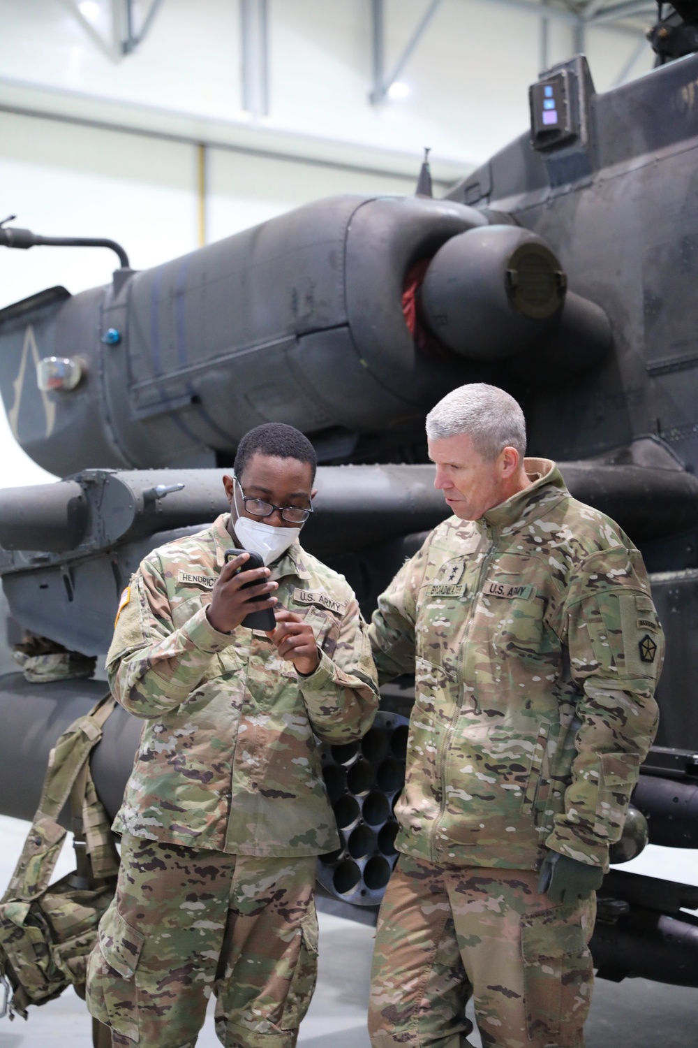 Deputy Commanding General of V Corps visits 1-3rd Attack Battalion in Latvia