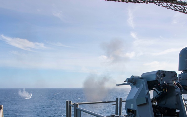 M 38 Weapons Shoot on Makin Island