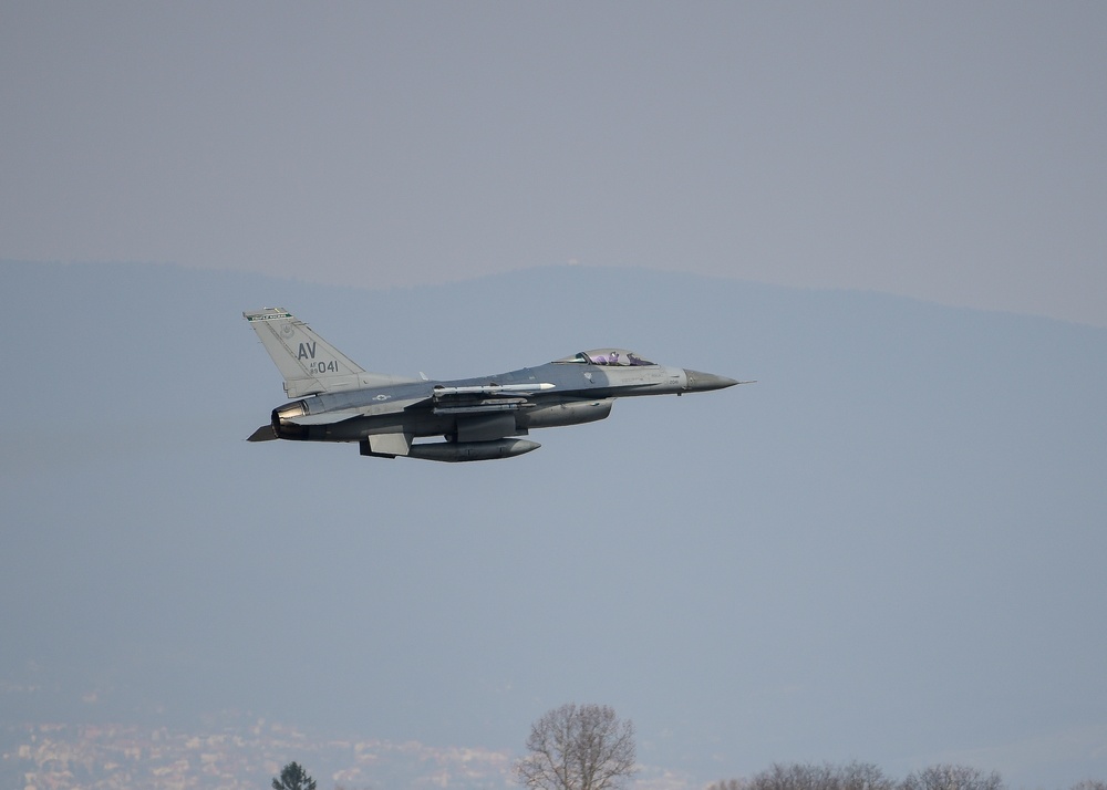 31st Fighter Wing participate in Agile Combat Employment operations with Croatian Allies
