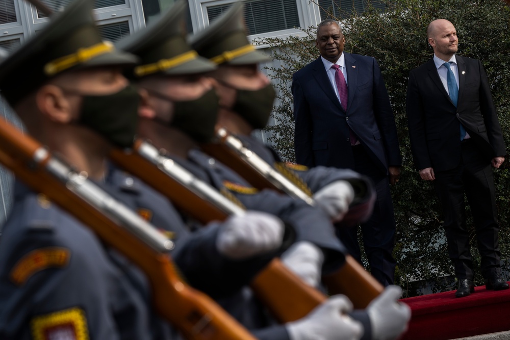Secretary Austin in Brussels and Bratislava, Slovakia
