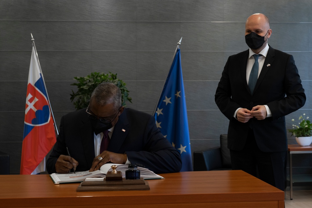 Secretary Austin in Brussels and Bratislava, Slovakia
