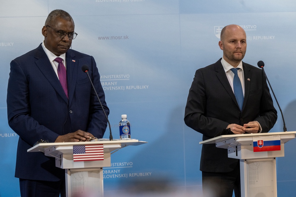 Secretary Austin in Brussels and Bratislava, Slovakia