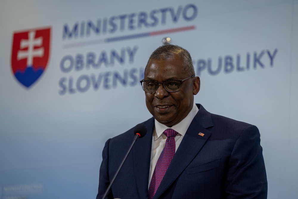Secretary Austin in Brussels and Bratislava, Slovakia