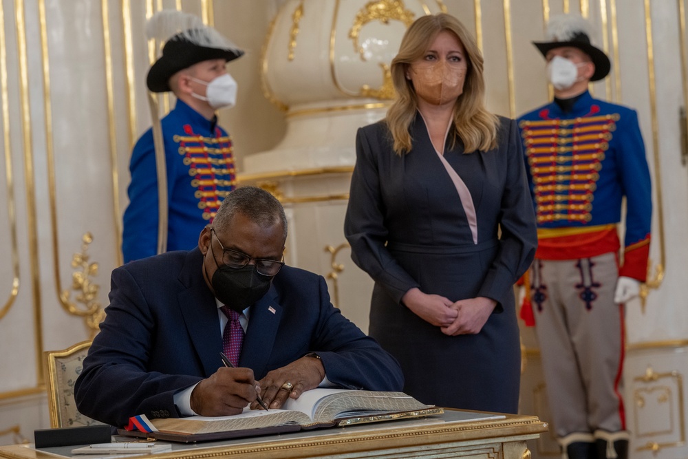Secretary Austin in Brussels and Bratislava, Slovakia