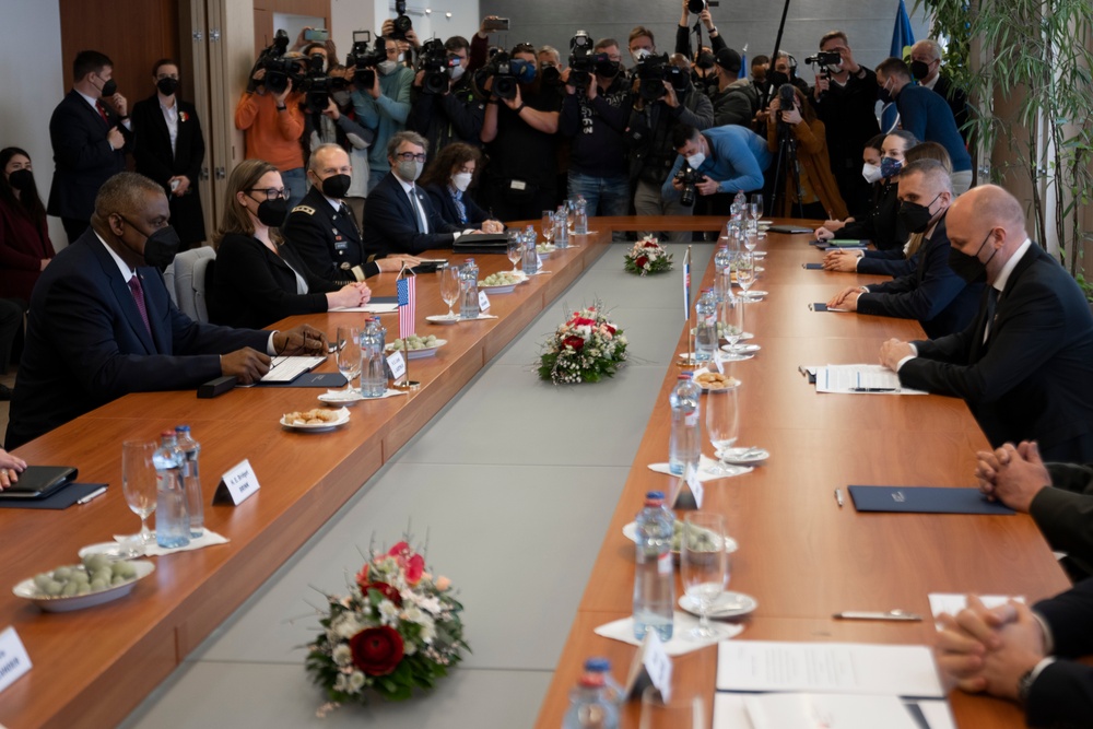 Secretary Austin in Brussels and Bratislava, Slovakia