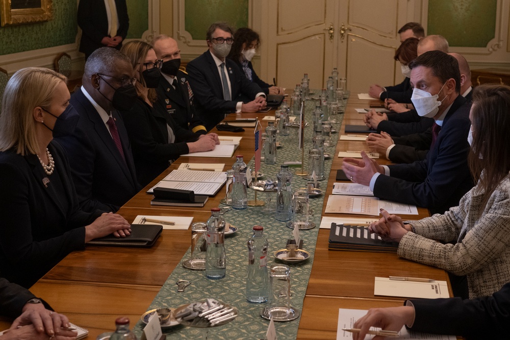 Secretary Austin in Brussels and Bratislava, Slovakia