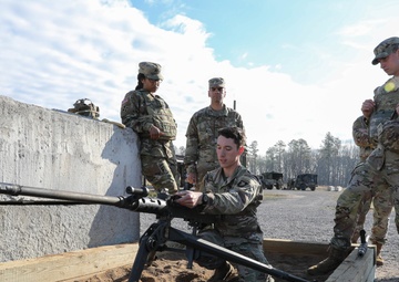 Soldiers assigned to HHBN, 101st Airborne Division (Air Assault) qualified on the M2A1 .50 Caliber Machine Gun