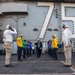 The Harry S. Truman Carrier Strike Group is on a scheduled deployment in the U.S. Sixth Fleet area of operations in support of naval operations to maintain maritime stability and security.