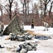 Soldiers, Airmen learn to build Arctic tents during CWOC training at Fort McCoy