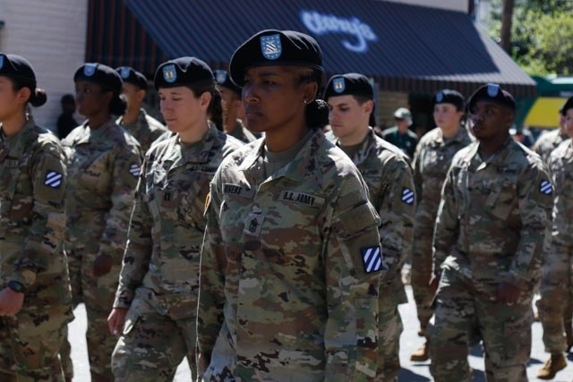 3rd Infantry Division Participates in Savannah's 198th St. Patrick's Day Parade
