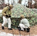 Soldiers, Airmen learn to build Arctic tents during CWOC training at Fort McCoy