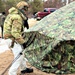 Soldiers, Airmen learn to build Arctic tents during CWOC training at Fort McCoy