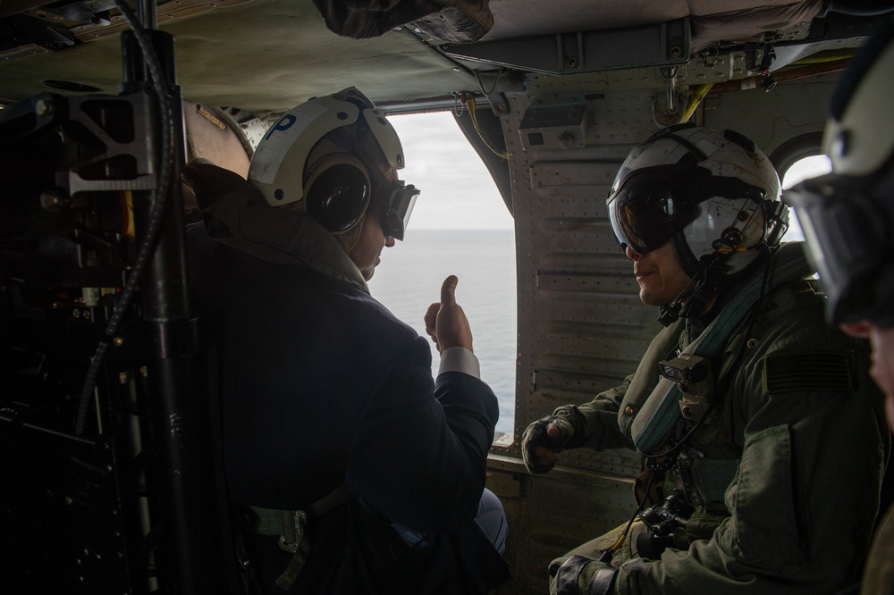 The Harry S. Truman Carrier Strike Group is on a scheduled deployment in the U.S. Sixth Fleet area of operations in support of naval operations to maintain maritime stability and security.