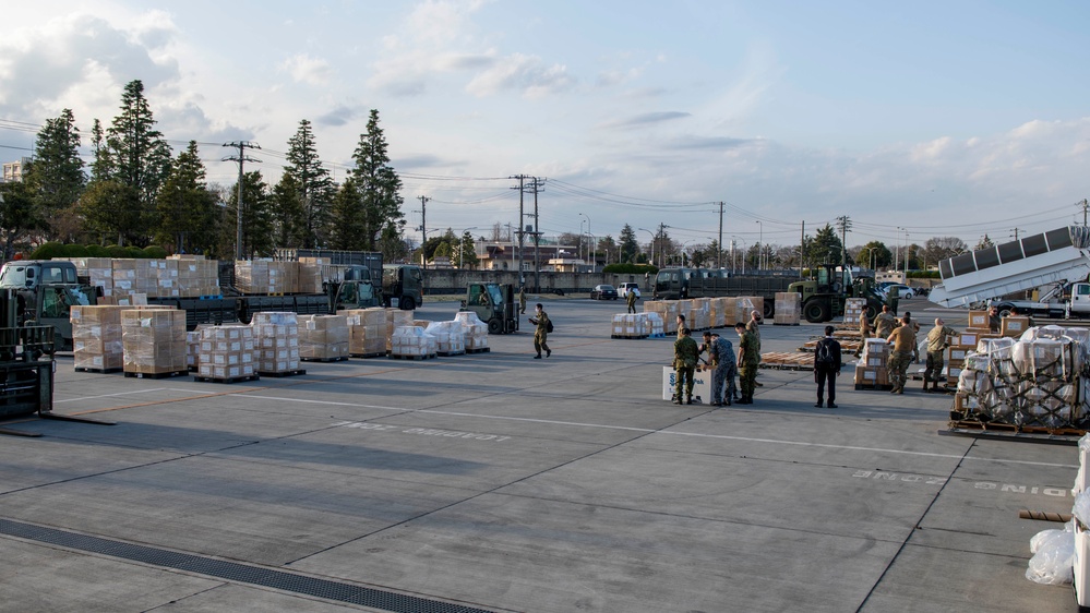 U.S. – Japan partners execute joint Ukraine aid mission