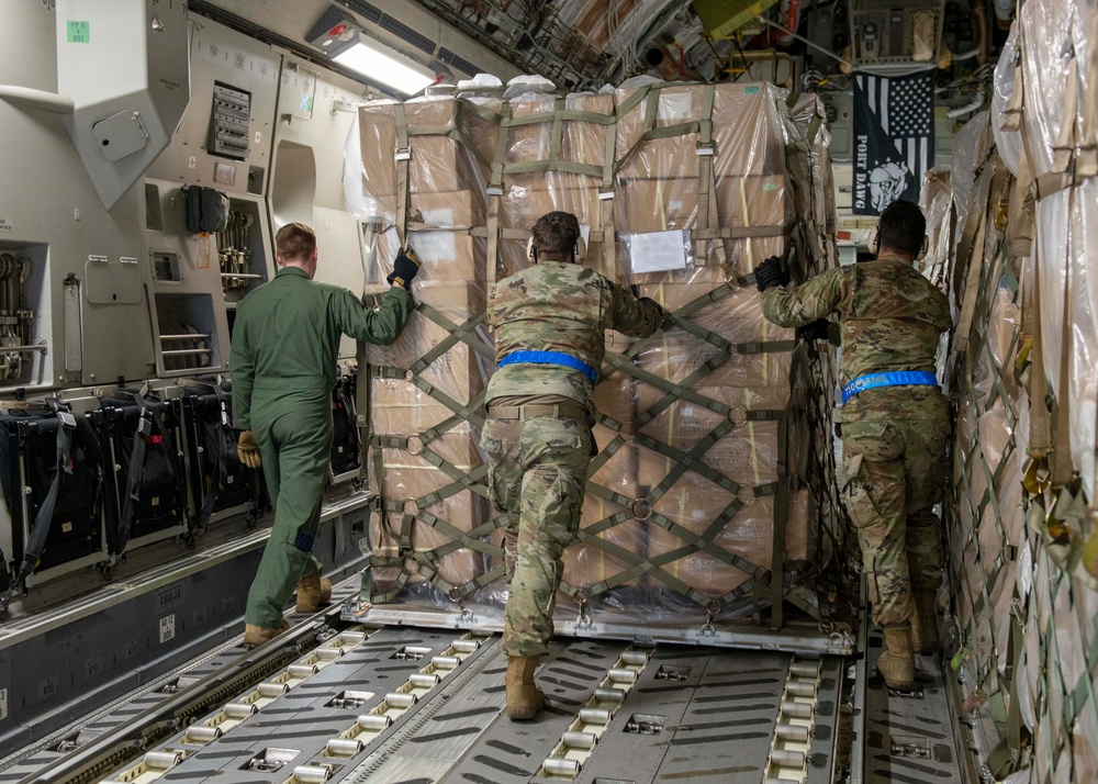 U.S. – Japan partners execute joint Ukraine aid mission