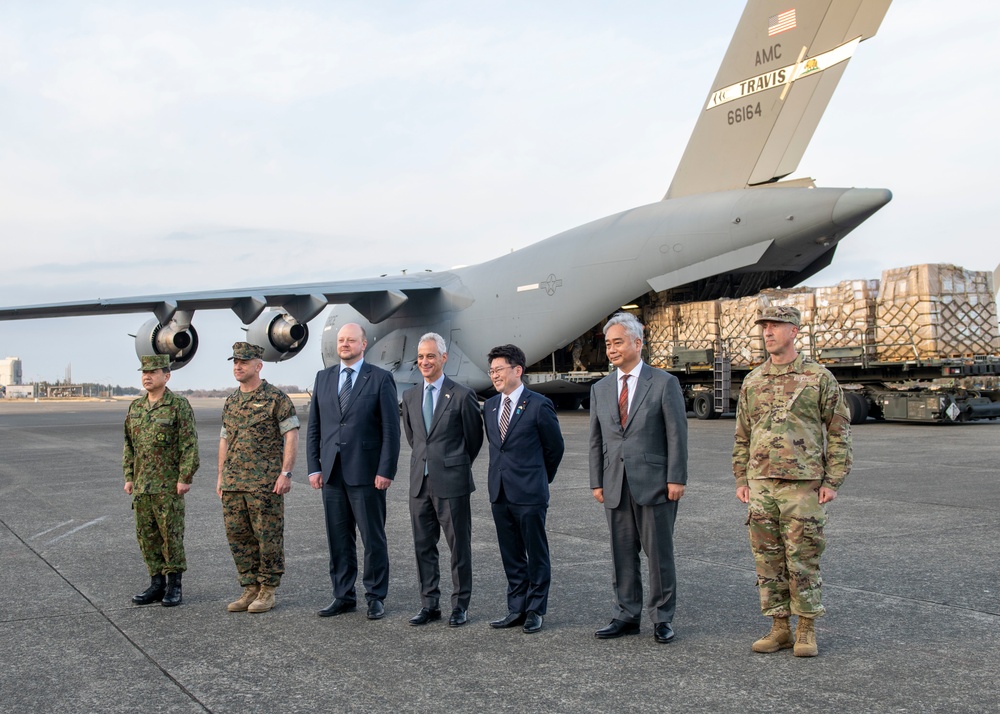 U.S. – Japan partners execute joint Ukraine aid mission