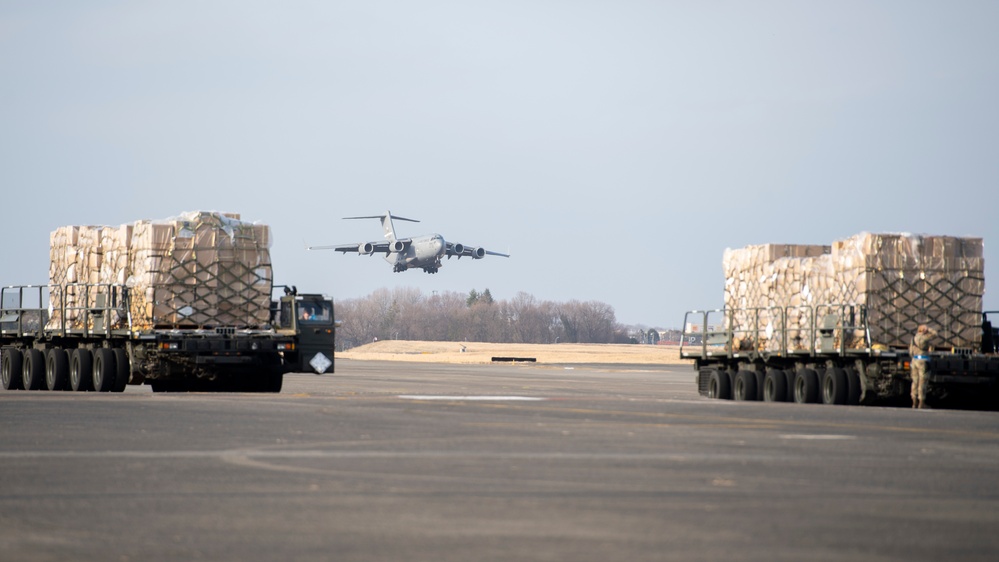 U.S. – Japan partners execute joint Ukraine aid mission