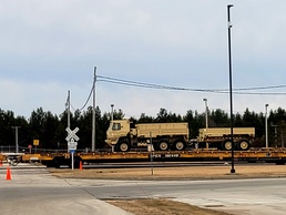 485th Engineer Company rail operations at Fort McCoy