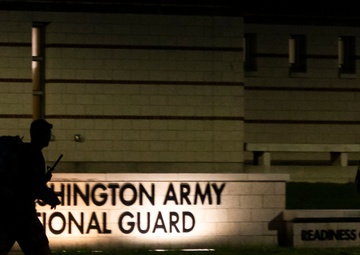 Washington National Guard 2022 Best Warrior competitors step it out to the end