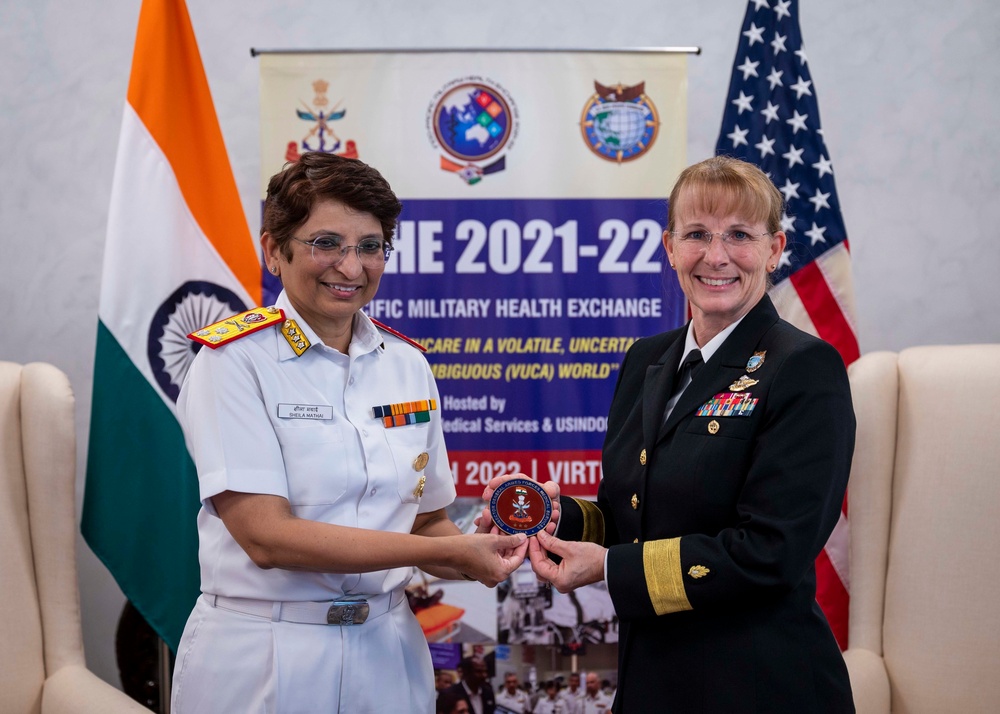 U.S. Indo-Pacific Command co-hosts the Indo-Pacific Military Health Exchange 2021-22