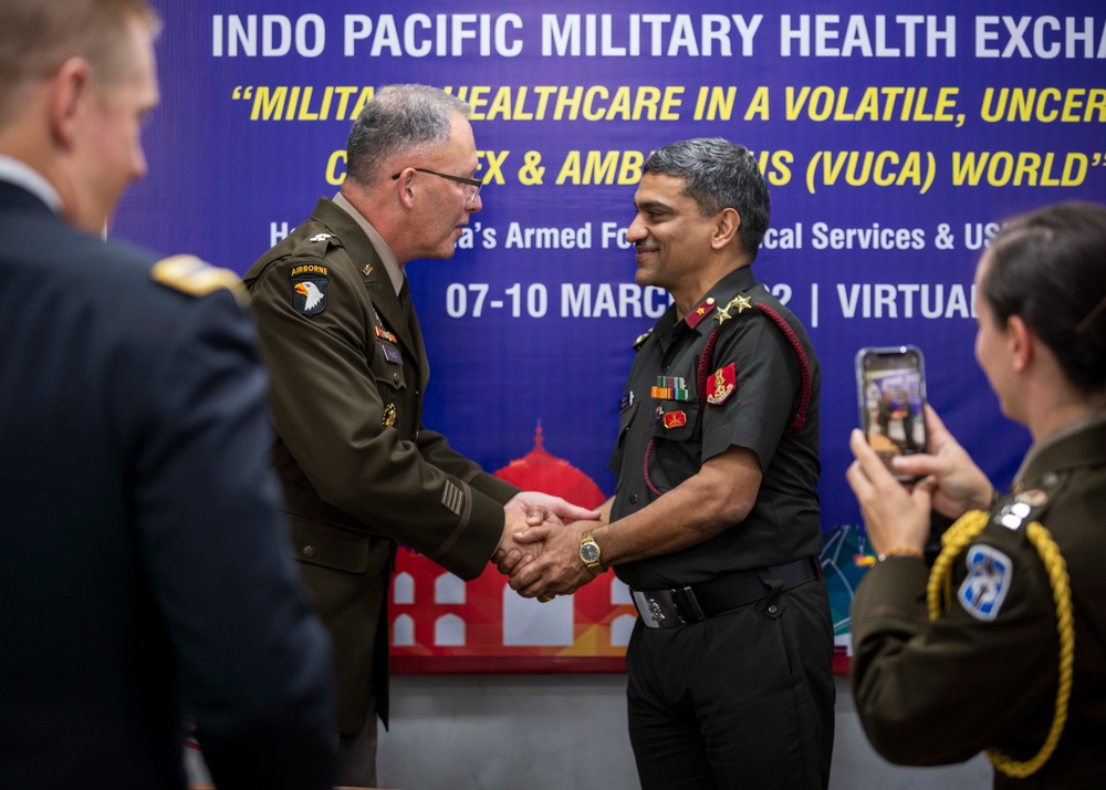 U.S. Indo-Pacific Command co-hosts the Indo-Pacific Military Health Exchange 2021-22