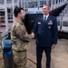 Maj Gen Radliff Recognizes Master Sgt Aguilar