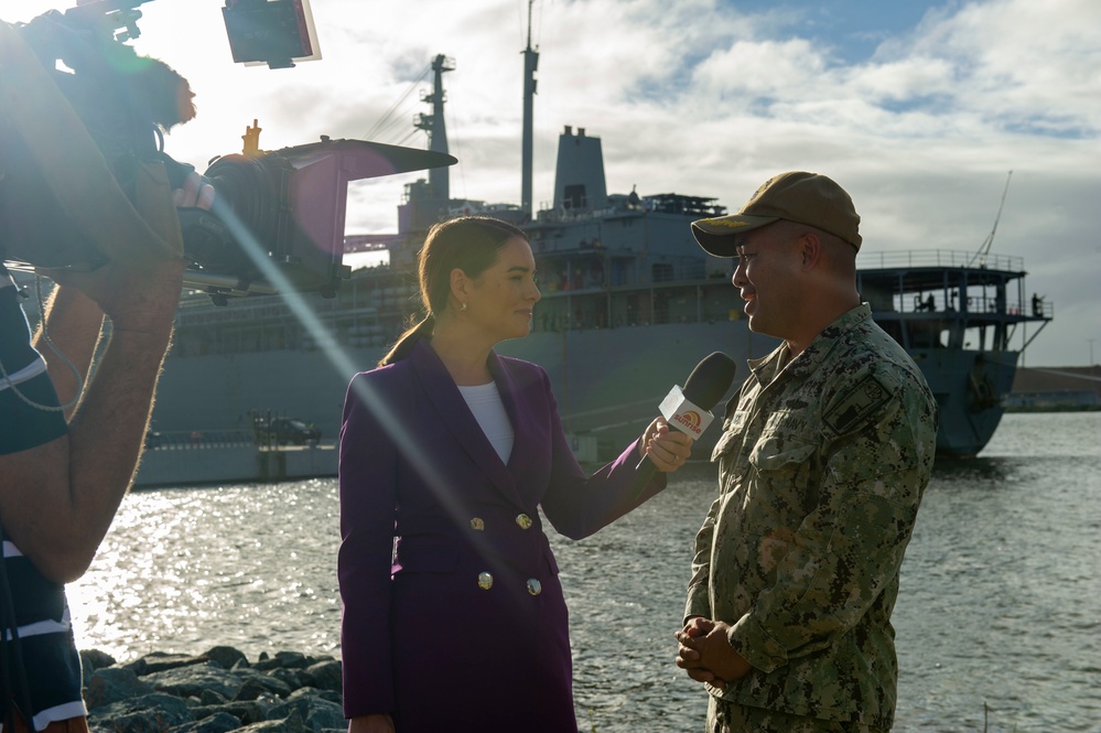 Australia Media Interviews Frank Cable CO